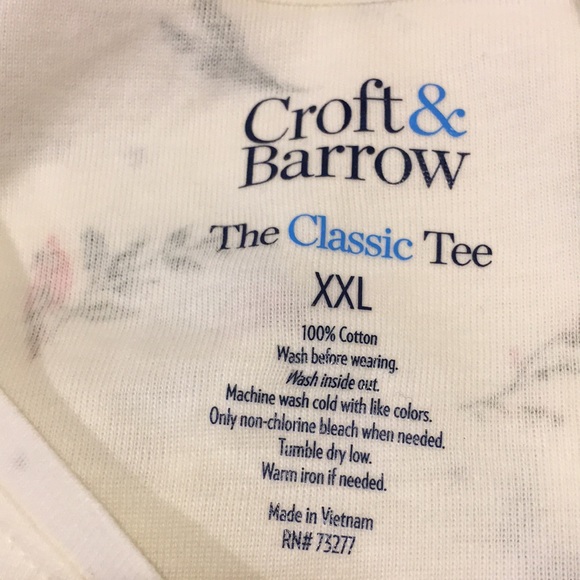 Winter Cardinals Longsleeve Crewneck Tee Size XXL, NWT %100 Cotton - Picture 4 of 12